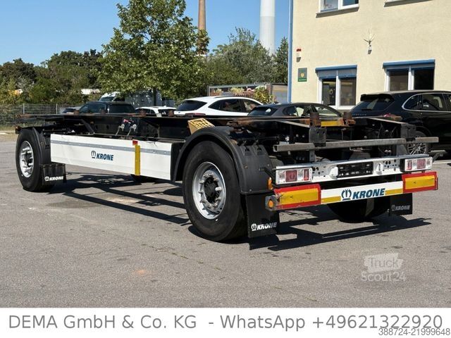 Prikolica sa zamenjivim šasijama KRONE AZ*Drehschemel*TÜV*BPW*Lafette*Container*