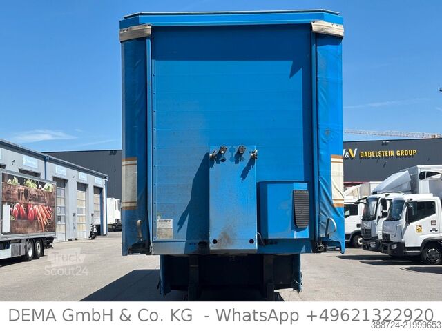 Полуприцеп для напитков KEMPF SP 35/3*Schiebeplane*Hubdach*ALU*Tiefbett*