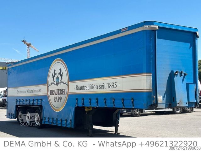 Полуприцеп для напитков KEMPF SP 35/3*Schiebeplane*Hubdach*ALU*Tiefbett*
