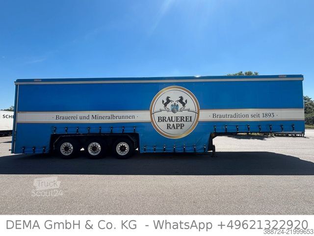 Полуприцеп для напитков KEMPF SP 35/3*Schiebeplane*Hubdach*ALU*Tiefbett*