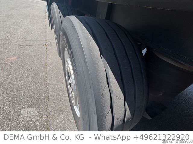 Semi-reboque aberto com lona KEMPF SP 35/3*Schiebeplane*Hubdach*ALU*Tiefbett*