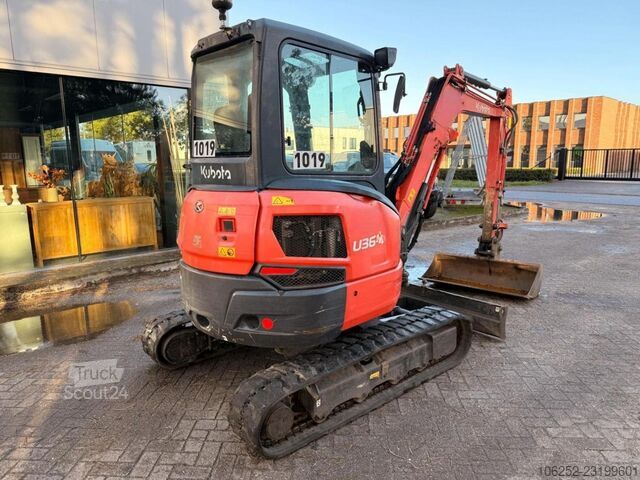 Kubota U36-4 - 3,9 t - *popolna hidravlika - *hidravlična hitra menjava - *5084 ur* - klima - CE - o Kubota U36-4 - 3.9T - *FULL HYDR - *HYDR QUICKHITCH - ...