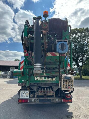 Piesūces transportlīdzeklis MAN 26.403 F2000 Silent 6x2 Kanalreiniger Saug - un...