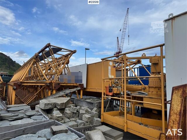 Tårnkran Liebherr 78EC tower crane with cabin.