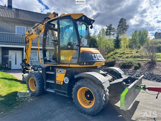 Колесный экскаватор JCB HD110WT