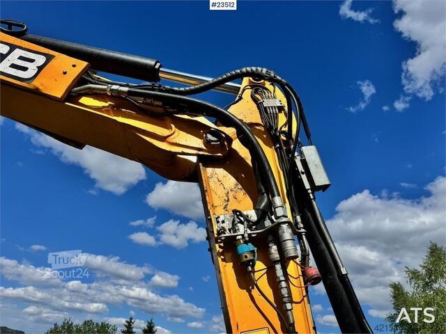 Gravemaskin på hjul JCB HD110WT
