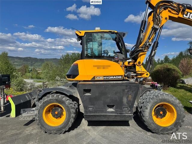 Gravemaskin på hjul JCB HD110WT