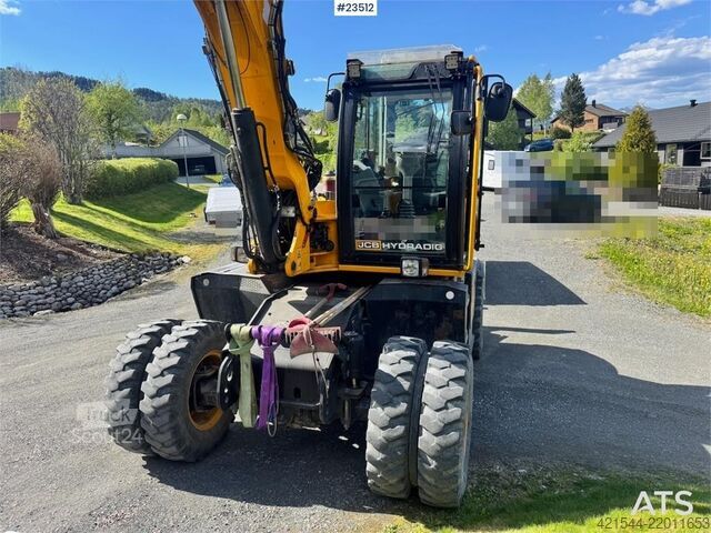 Gravemaskin på hjul JCB HD110WT