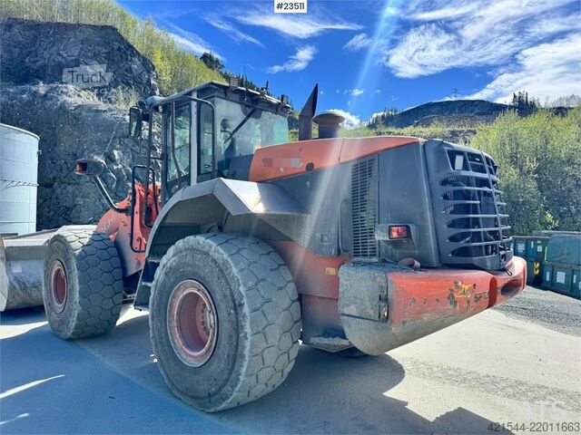 Wheel loader Hitachi ZW310 Wheel Loader w/ Bucket and Pallet Forks – 7,