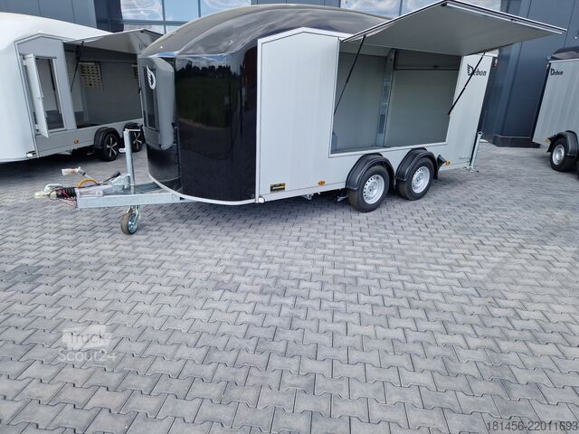 Rimorchio a cassetta Debon Roadster C 900 Alu Seitenklappe 3,5to