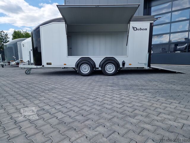 Rimorchio a cassetta Debon Roadster C 900 Alu Seitenklappe 3,5to