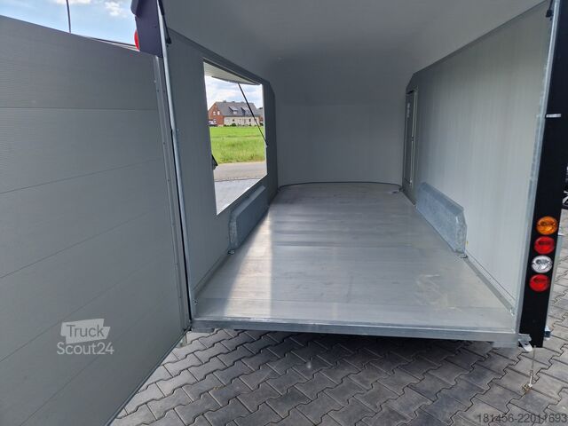 Rimorchio a cassetta Debon Roadster C 900 Alu Seitenklappe 3,5to