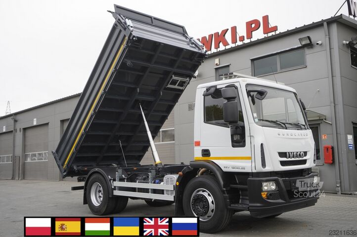 Třístranný sklápěč Iveco Eurocargo 190EL25 EEV / 50 tho. km!!!