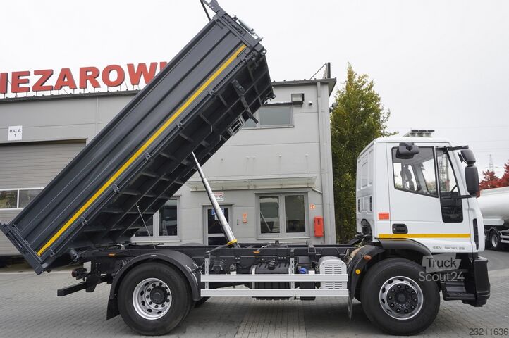 Třístranný sklápěč Iveco Eurocargo 190EL25 EEV / 50 tho. km!!!
