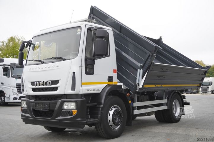 Třístranný sklápěč Iveco Eurocargo 190EL25 EEV / 50 tho. km!!!