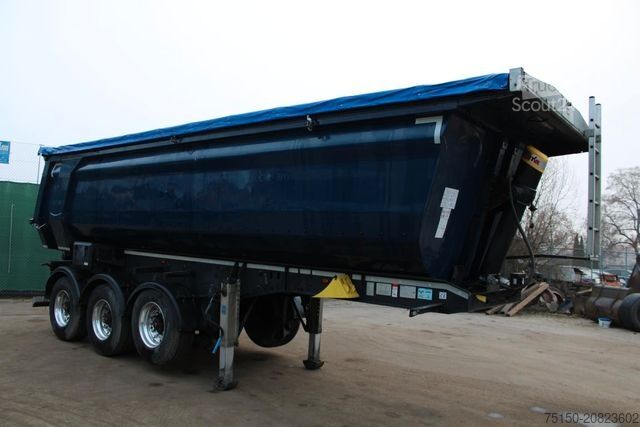 Savivartis puspriekabė SCHWARZMÜLLER Kippmulde ALU mit STAHLEINLAGE 28 m³ Nr.: 262
