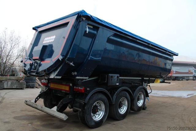 Savivartis puspriekabė SCHWARZMÜLLER Kippmulde ALU mit STAHLEINLAGE 28 m³ Nr.: 262