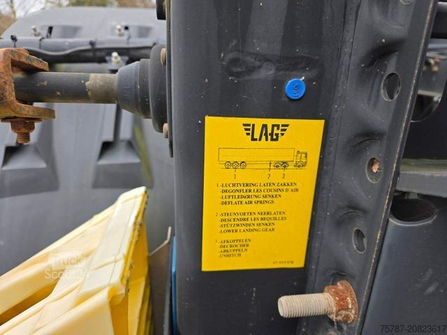 Návěs s výměnnou nástavbou LAG Kipp-Chassis 20