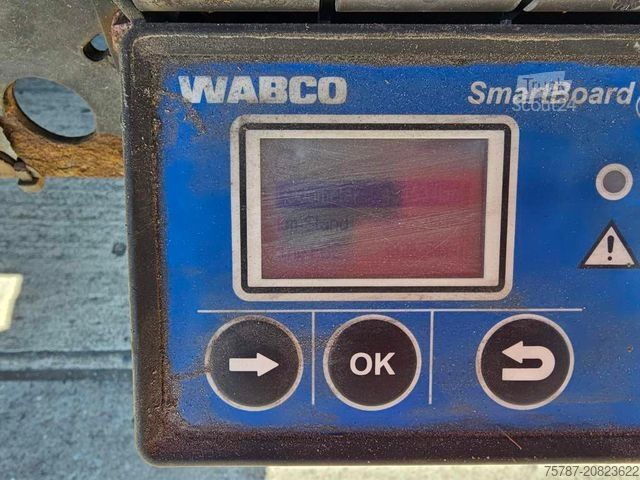 Otevřený návěs s plachtou KRONE Gardine Mega, Anti Eis Dach,2 Liftachse,Hubdach