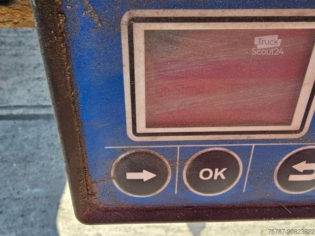 Otevřený návěs s plachtou KRONE Gardine Mega, Anti Eis Dach,2 Liftachse,Hubdach