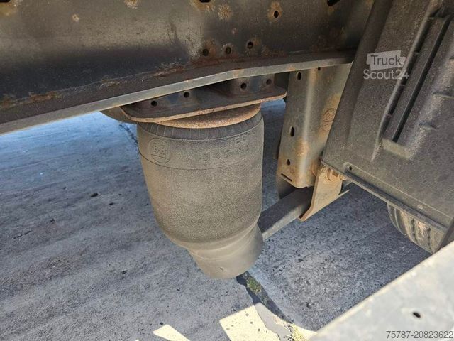 Otevřený návěs s plachtou KRONE Gardine Mega, Anti Eis Dach,2 Liftachse,Hubdach