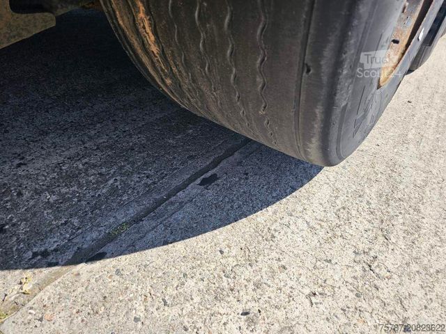 Otevřený návěs s plachtou KRONE Gardine Mega, Anti Eis Dach,2 Liftachse,Hubdach