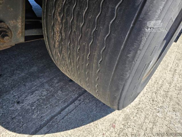 Otevřený návěs s plachtou KRONE Gardine Mega, Anti Eis Dach,2 Liftachse,Hubdach