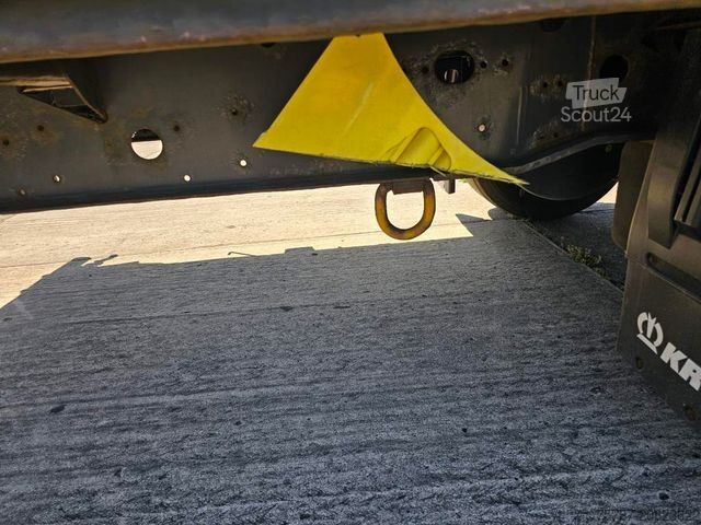 Otevřený návěs s plachtou KRONE Gardine Mega, Anti Eis Dach,2 Liftachse,Hubdach