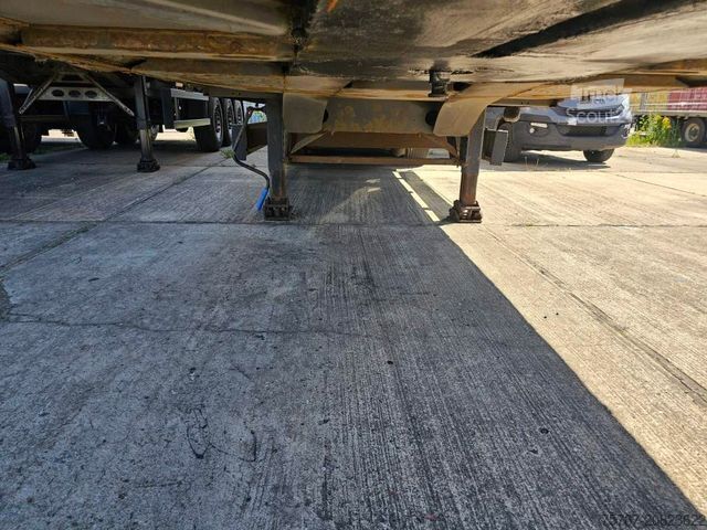 Otevřený návěs s plachtou KRONE Gardine Mega, Anti Eis Dach,2 Liftachse,Hubdach