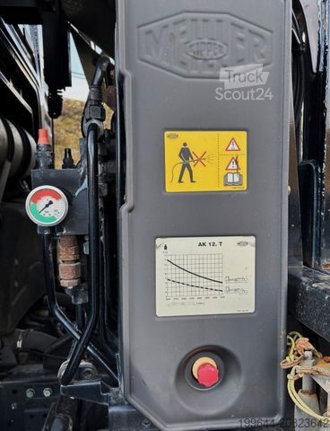 Savivartis sunkvežimis MAN TGS 18.360 AK,FG / 4x2 BL,Meiller AK 12 MTG m FB