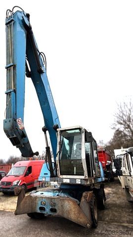 Excavadora móvil FUCHS MHL 331 Magnetanlage TEREX