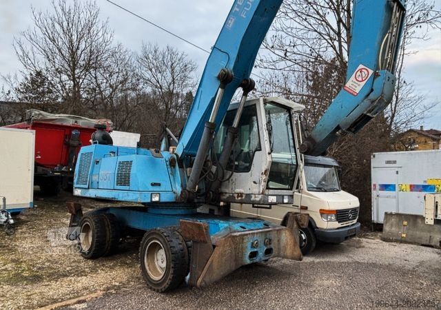 Excavadora móvil FUCHS MHL 331 Magnetanlage TEREX