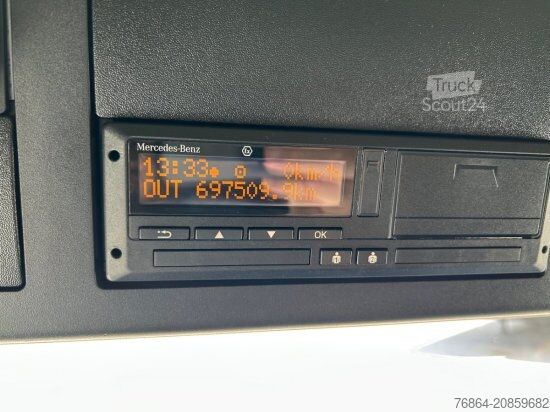 Swap body truck MERCEDES-BENZ ACTROS 2545 6X2 BDF E6, RETARDER, ALUFELGEN