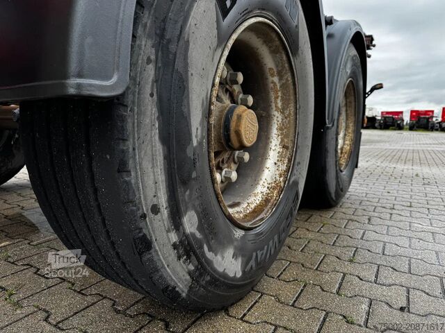 Transporte de contentores Krone 2-assig 20FT chassis, BPW + trommel, luchtverin...