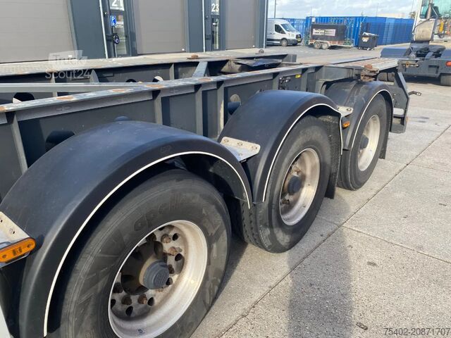 Transport af containere Van Hool Tank Chassis / ADR / BPW + DISC / 20-30 FT