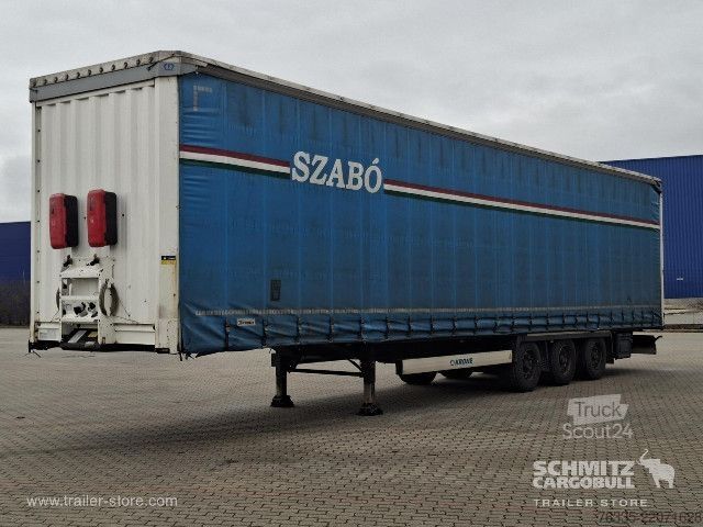 Brandalı açık yarı römork Krone Curtainsider Mega