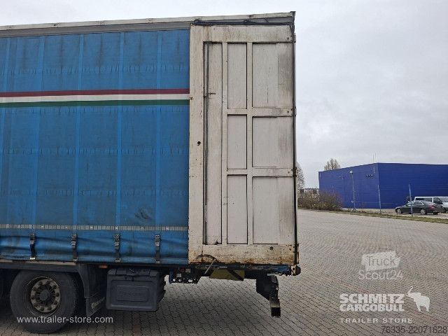 Brandalı açık yarı römork Krone Curtainsider Mega