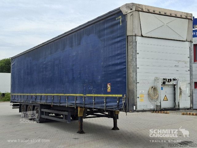 Nyitott ponyvás félpótkocsi Schmitz Cargobull Curtainsider Mega