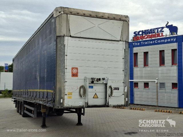Nyitott ponyvás félpótkocsi Schmitz Cargobull Curtainsider Mega