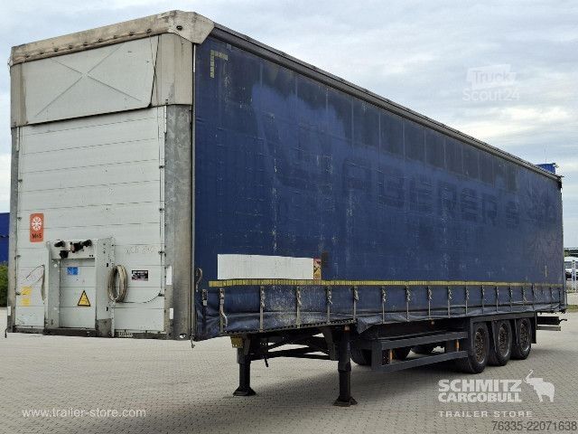 Nyitott ponyvás félpótkocsi Schmitz Cargobull Curtainsider Mega