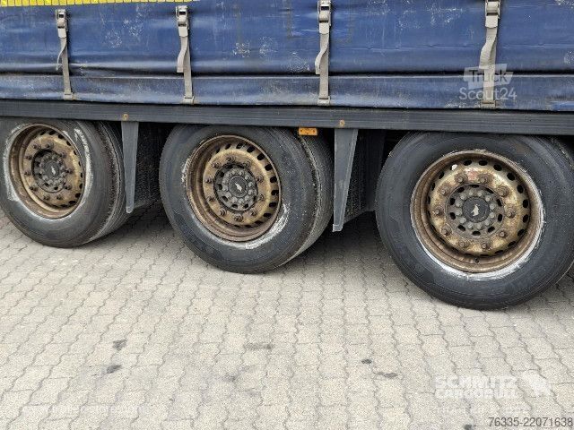 Nyitott ponyvás félpótkocsi Schmitz Cargobull Curtainsider Mega