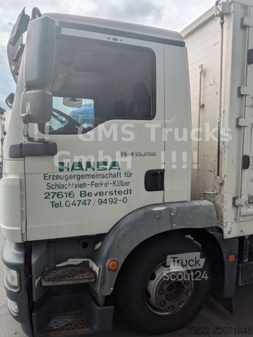 Вантажівка для перевезення худоби MAN TGM 15.290 / Menke / load 7750kg / E5
