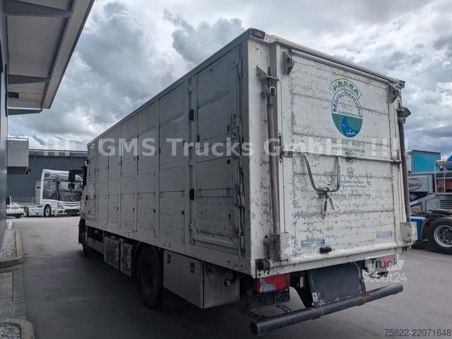 Вантажівка для перевезення худоби MAN TGM 15.290 / Menke / load 7750kg / E5