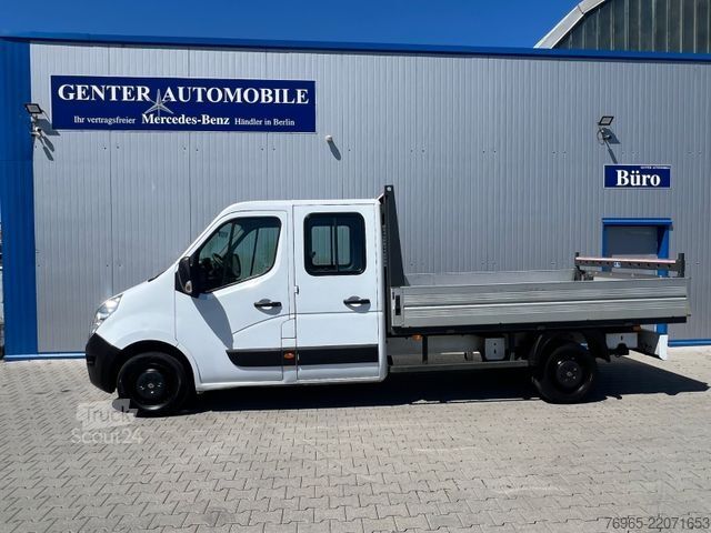 Pick-up furgonas RENAULT Master III DoKa Pritsche KLIMA L3H1 3,5T