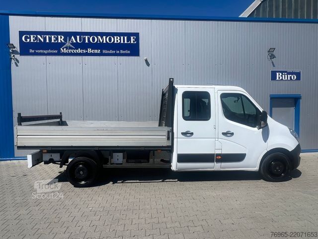 Pick-up furgonas RENAULT Master III DoKa Pritsche KLIMA L3H1 3,5T