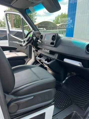 Pick-up bestelwagen MERCEDES-BENZ Sprinter 316 DOKA LANG PRITSCHE PLANE 6-SITZ AHK