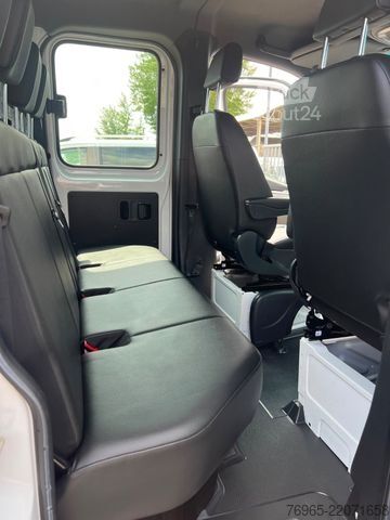 Pick-up bestelwagen MERCEDES-BENZ Sprinter 316 DOKA LANG PRITSCHE PLANE 6-SITZ AHK
