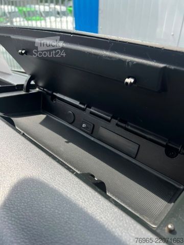Gardinsided kassevogn MERCEDES-BENZ Sprinter 316 DOKA LANG PRITSCHE PLANE 6-SITZ AHK