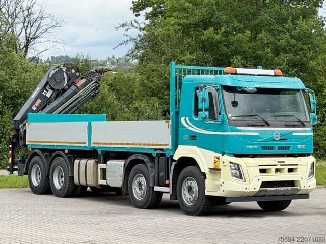 Кран, монтиран на камион VOLVO FMX 410 *HIAB 322 EP-5 HIPRO/FUNK *8x4