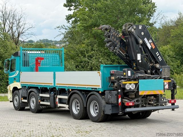 Кран, монтиран на камион VOLVO FMX 410 *HIAB 322 EP-5 HIPRO/FUNK *8x4